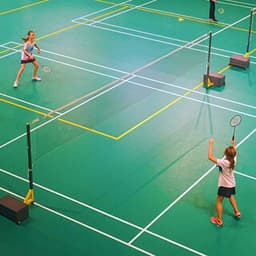 Бадминтонный корт